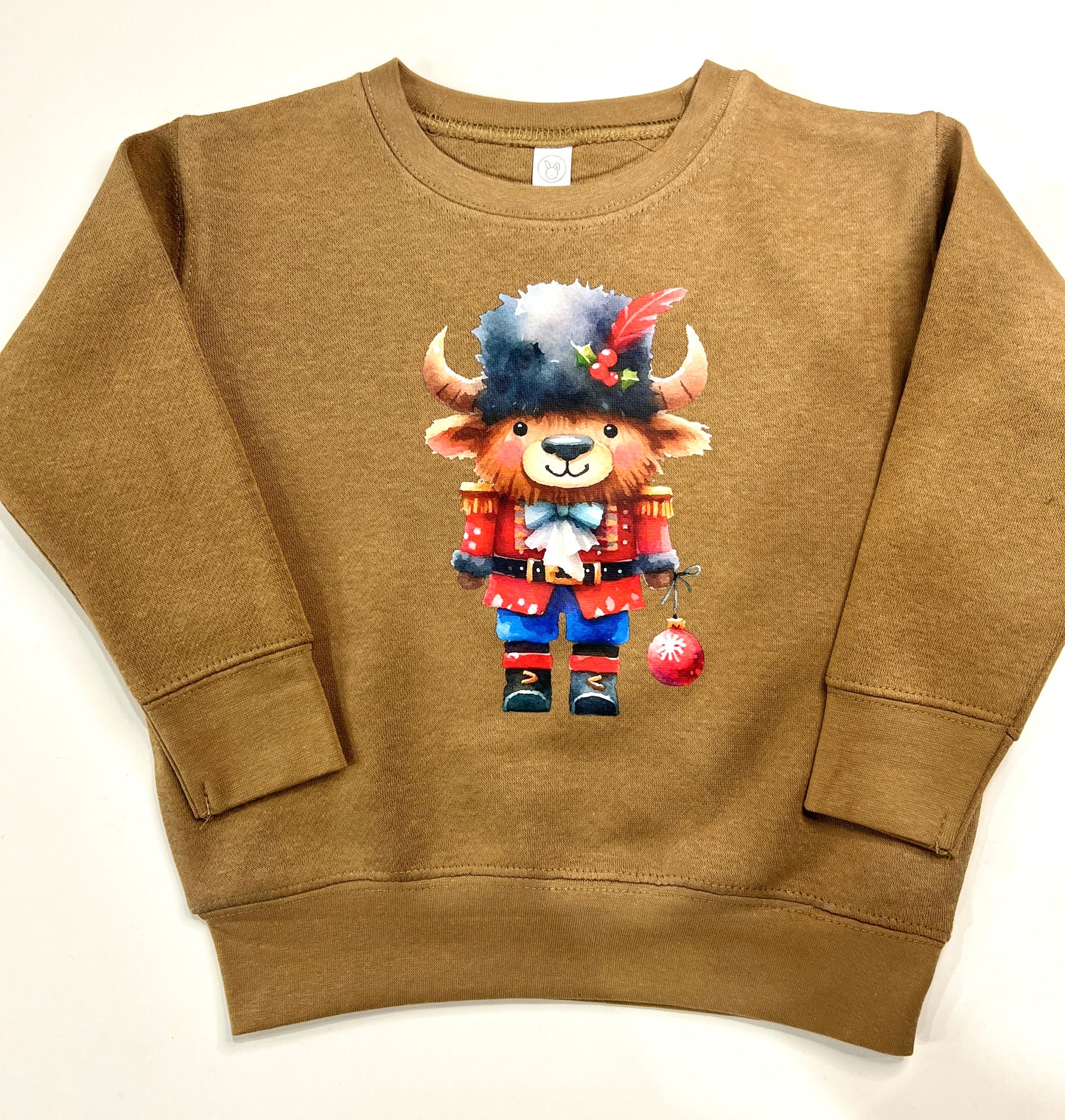 Toddler Buffalo nutcracker crewneck