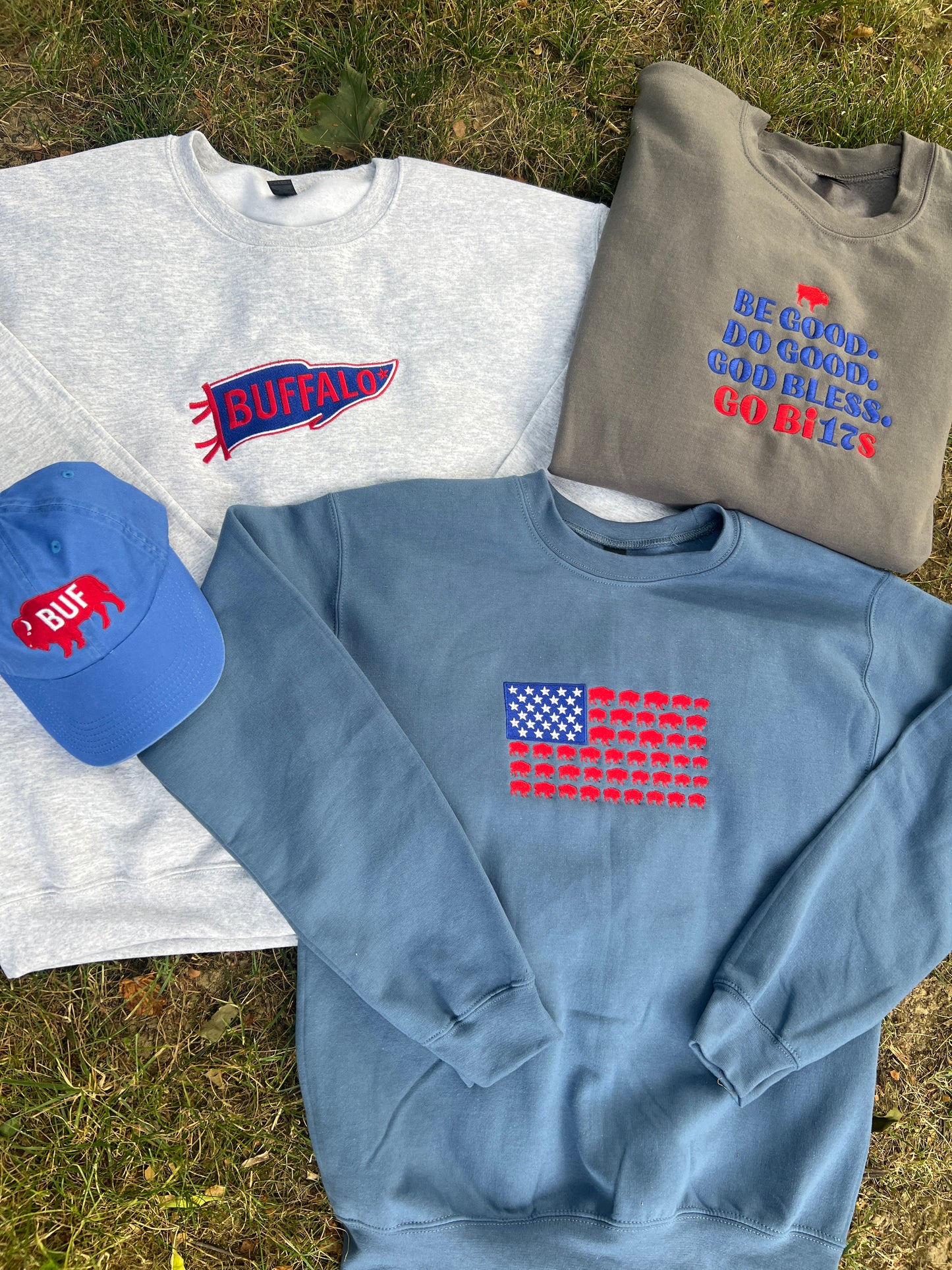 Buffalo Americana Embroidered Crew