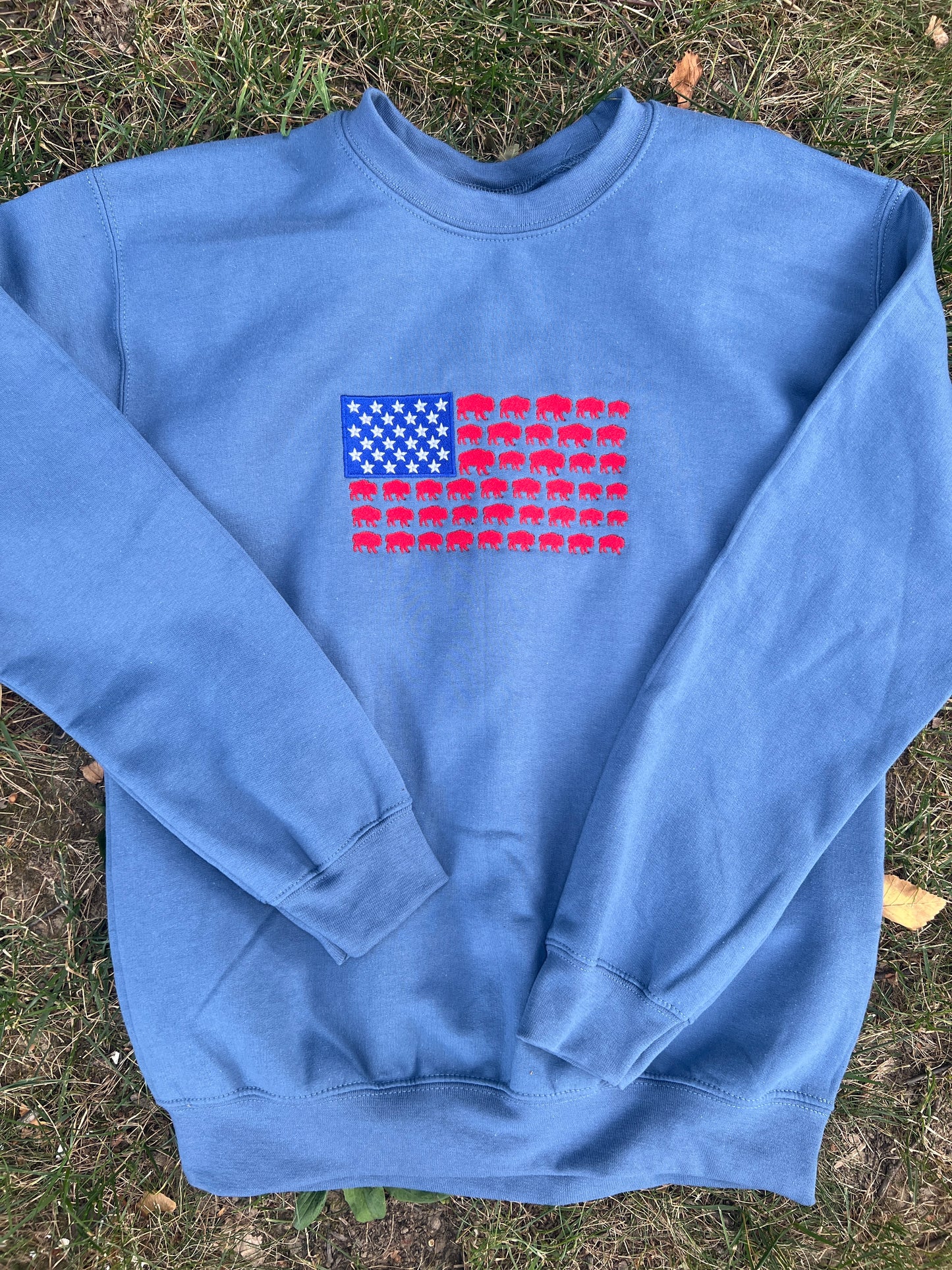 Buffalo Americana Embroidered Crew