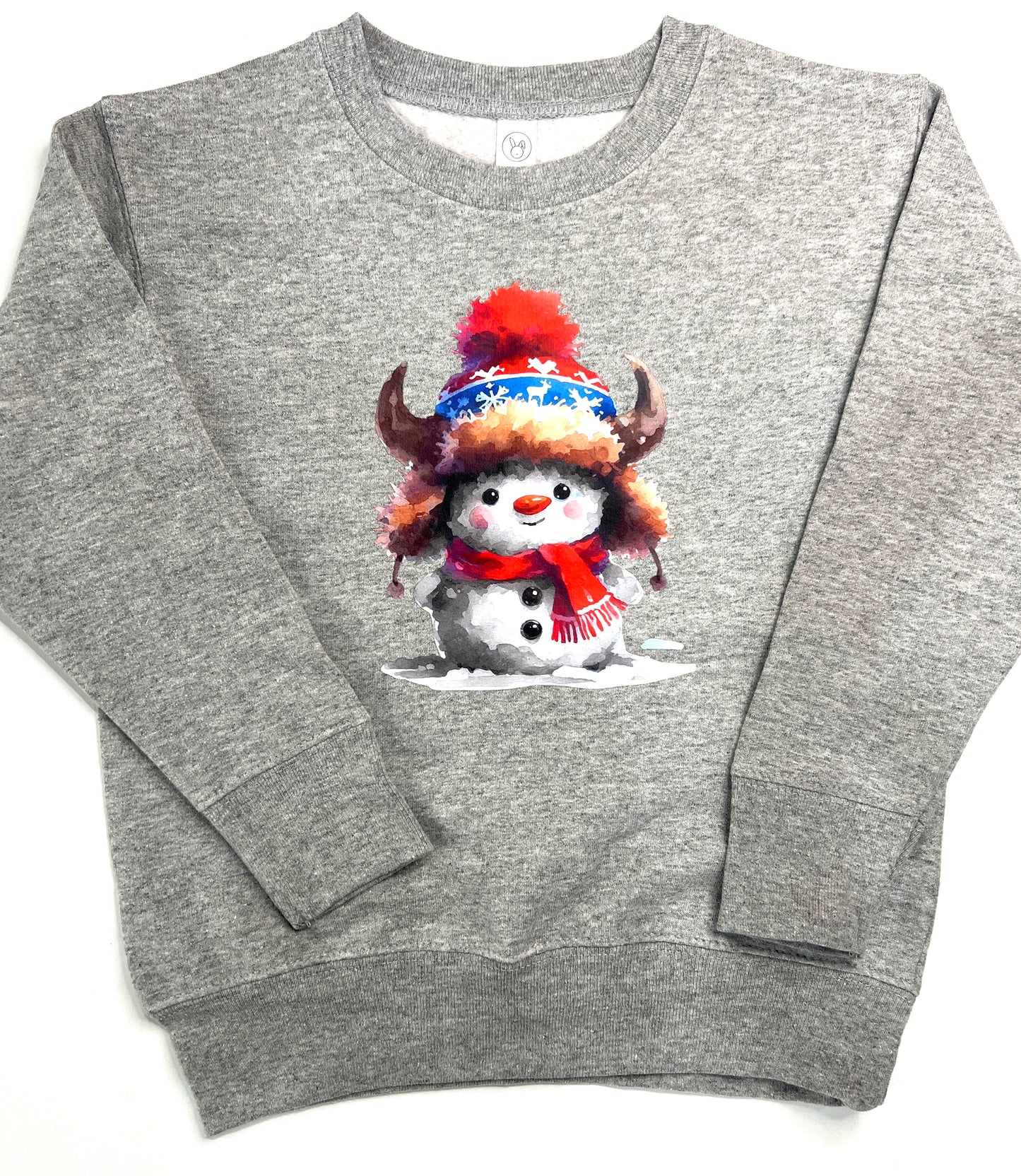 Toddler snowman crewneck