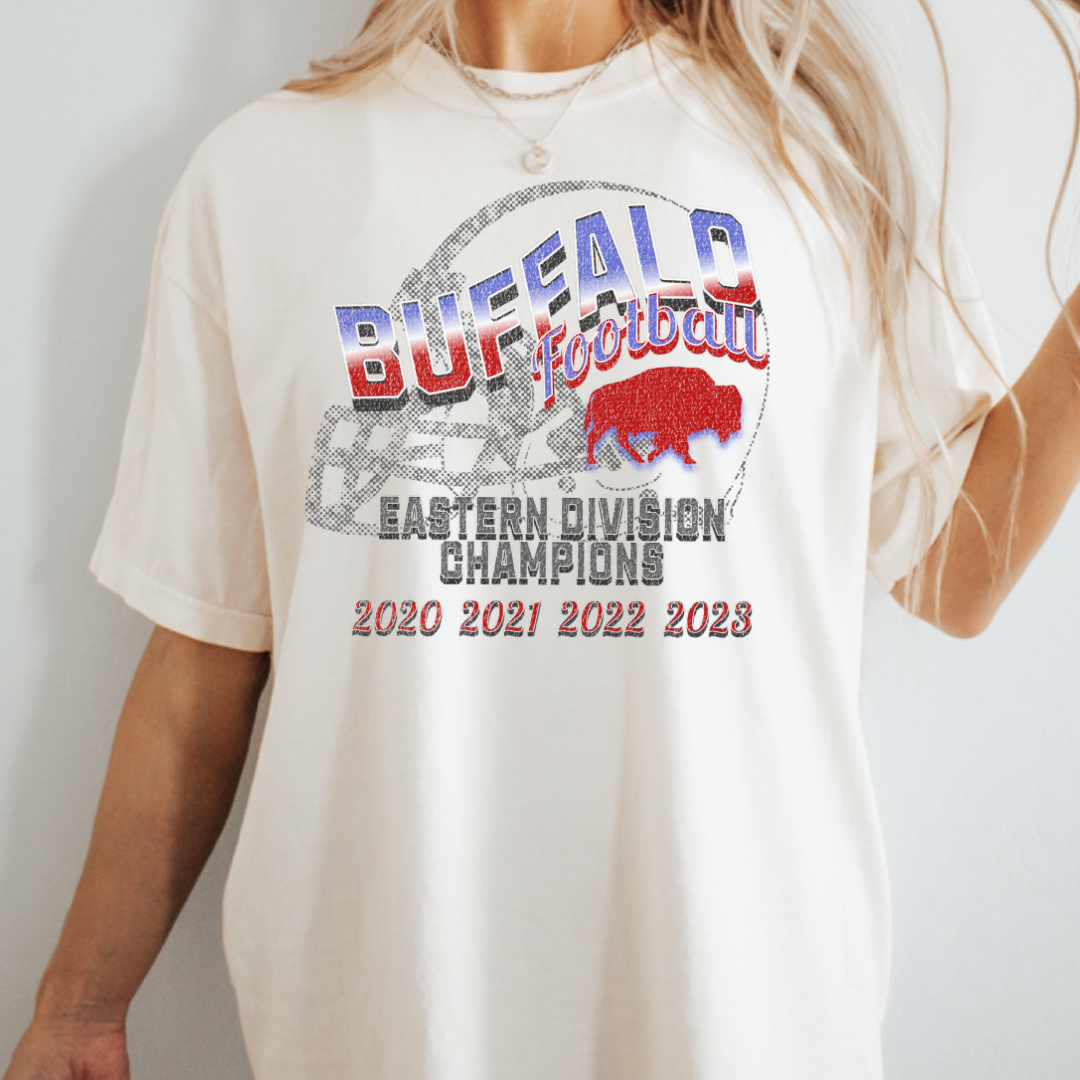 Buffalo champs 4 in a row tee