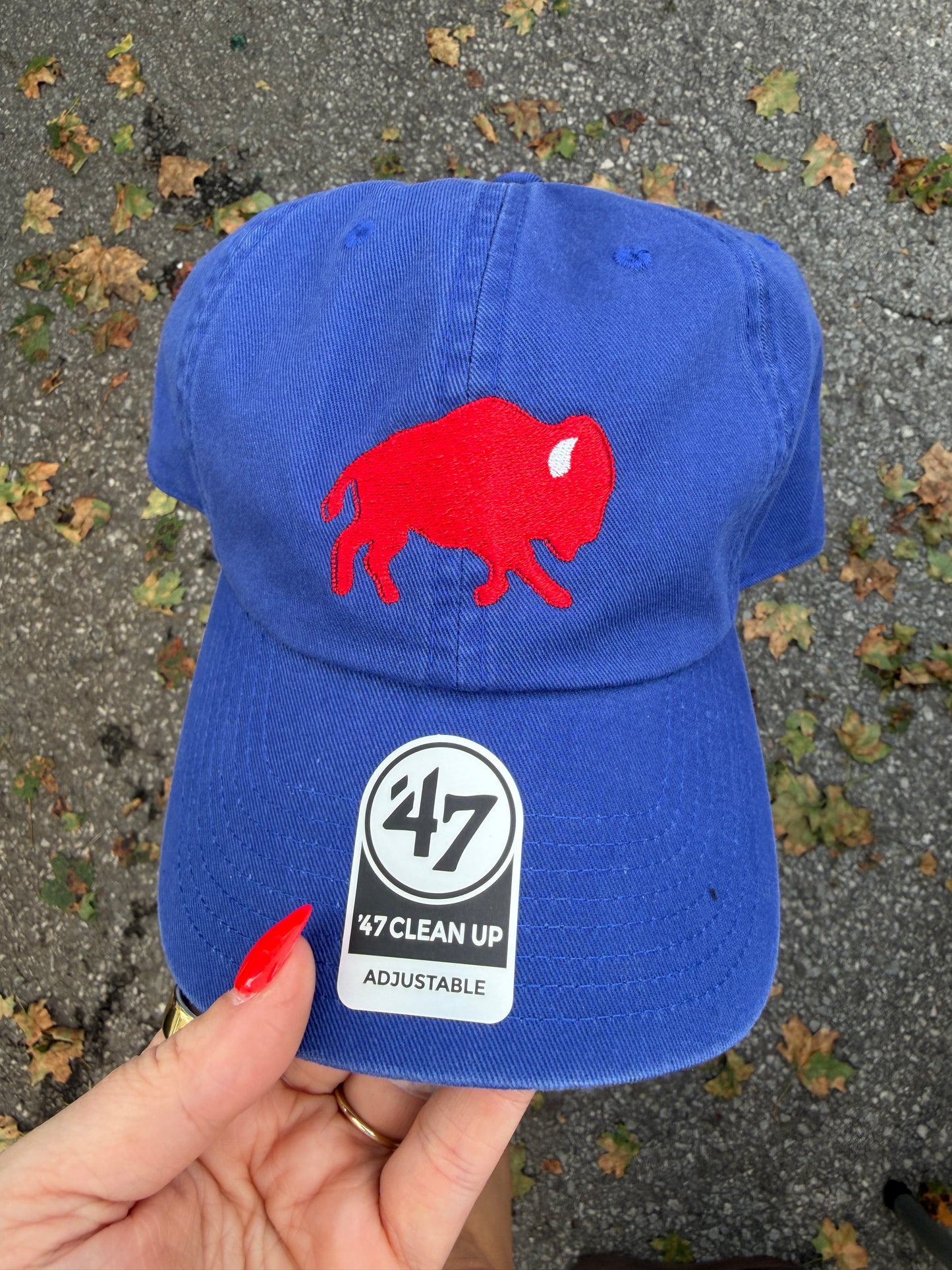 47 Brand Embroidered Hat Buffalo Blue