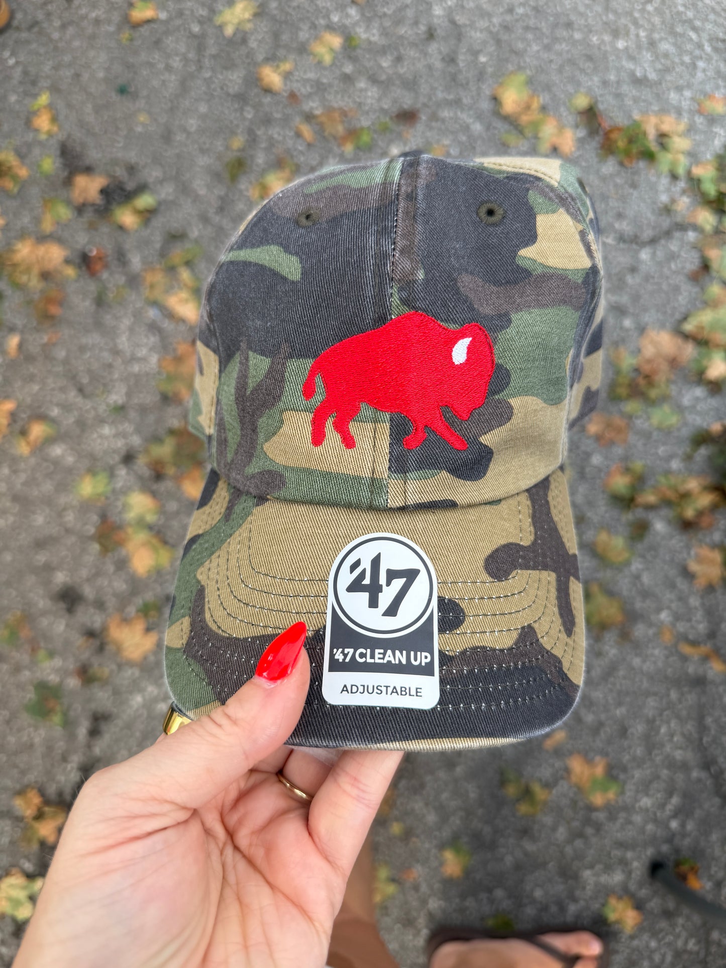 47 Brand Cleanup Cap Buffalo embroidered