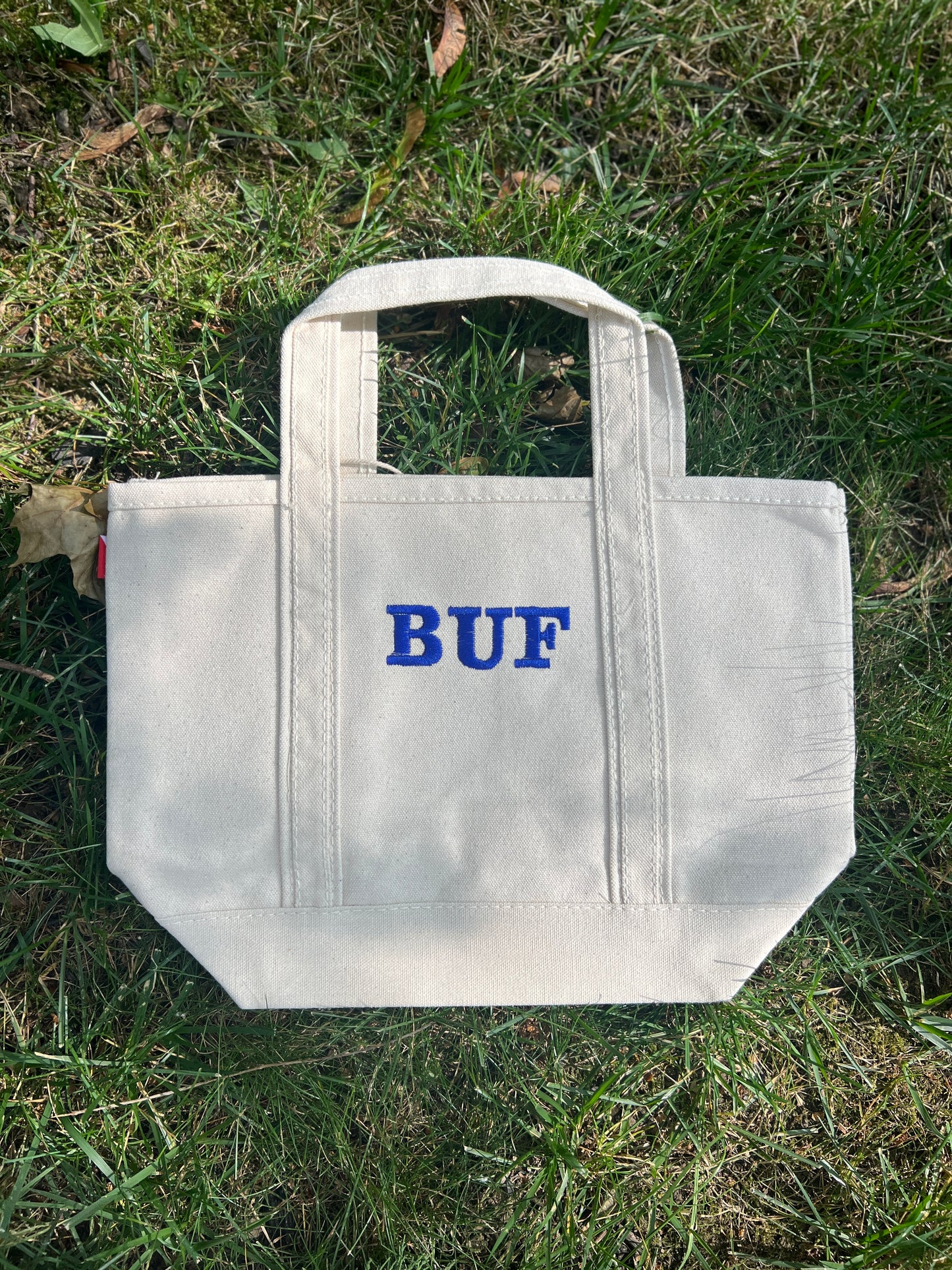 Neutral Blue BUF Boat Tote