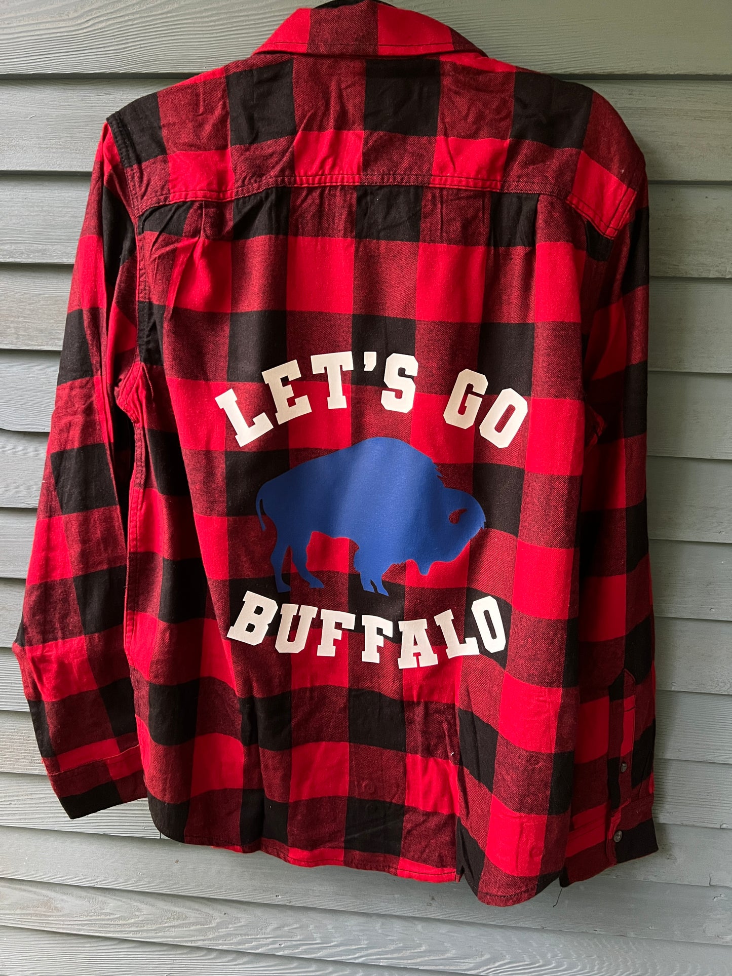Buffalo flannel, Buffalo bleached flannel, Buffalo Football flannel