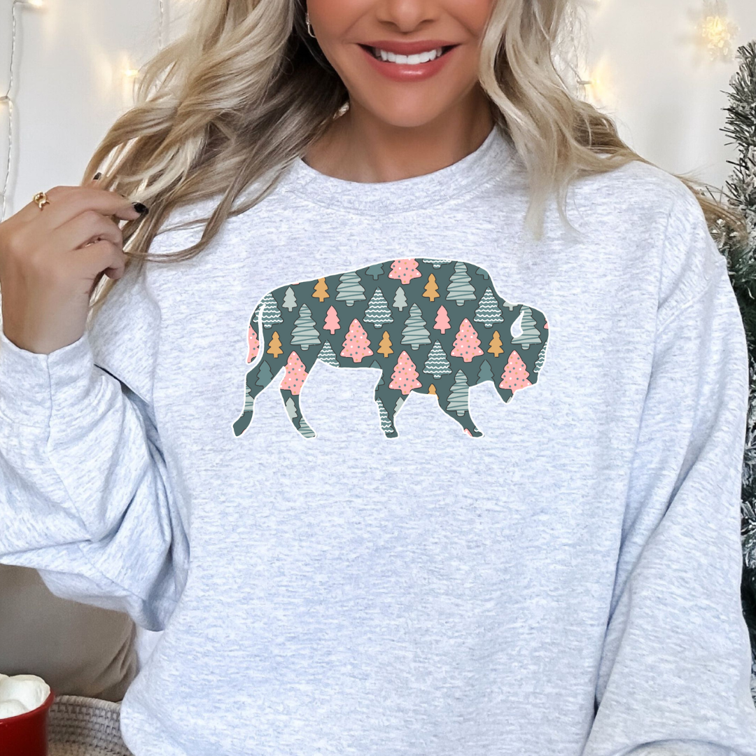 Buffalo Christmas crewneck