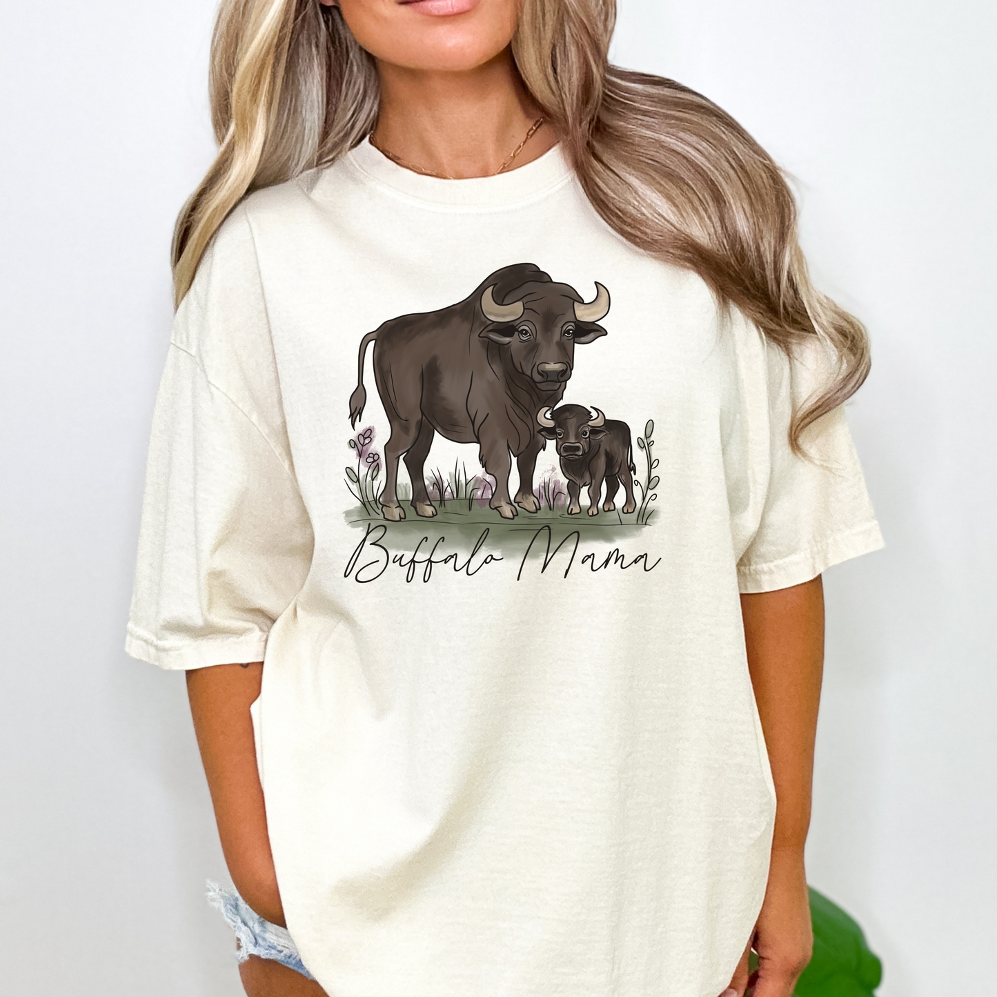 Buffalo Mama tee