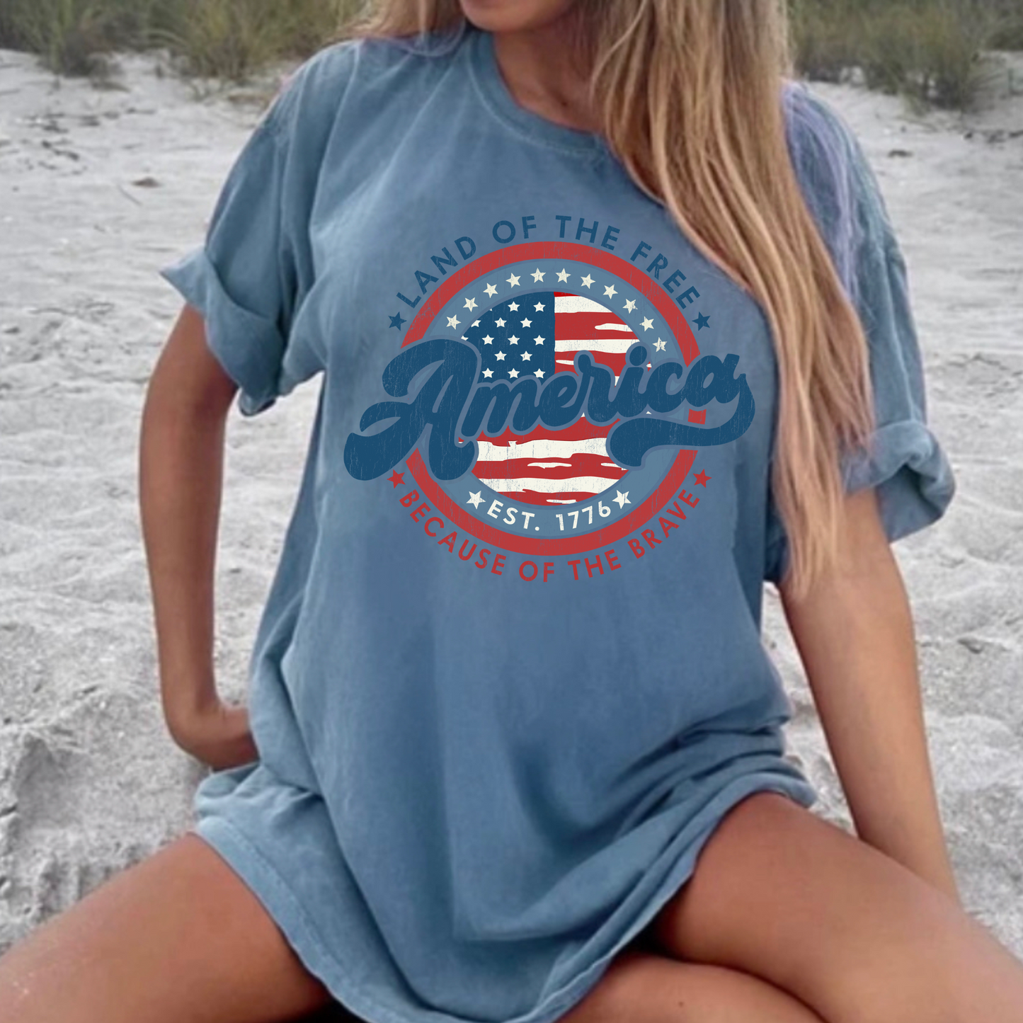 America t-shirt, 4th of july tee, Americana tee