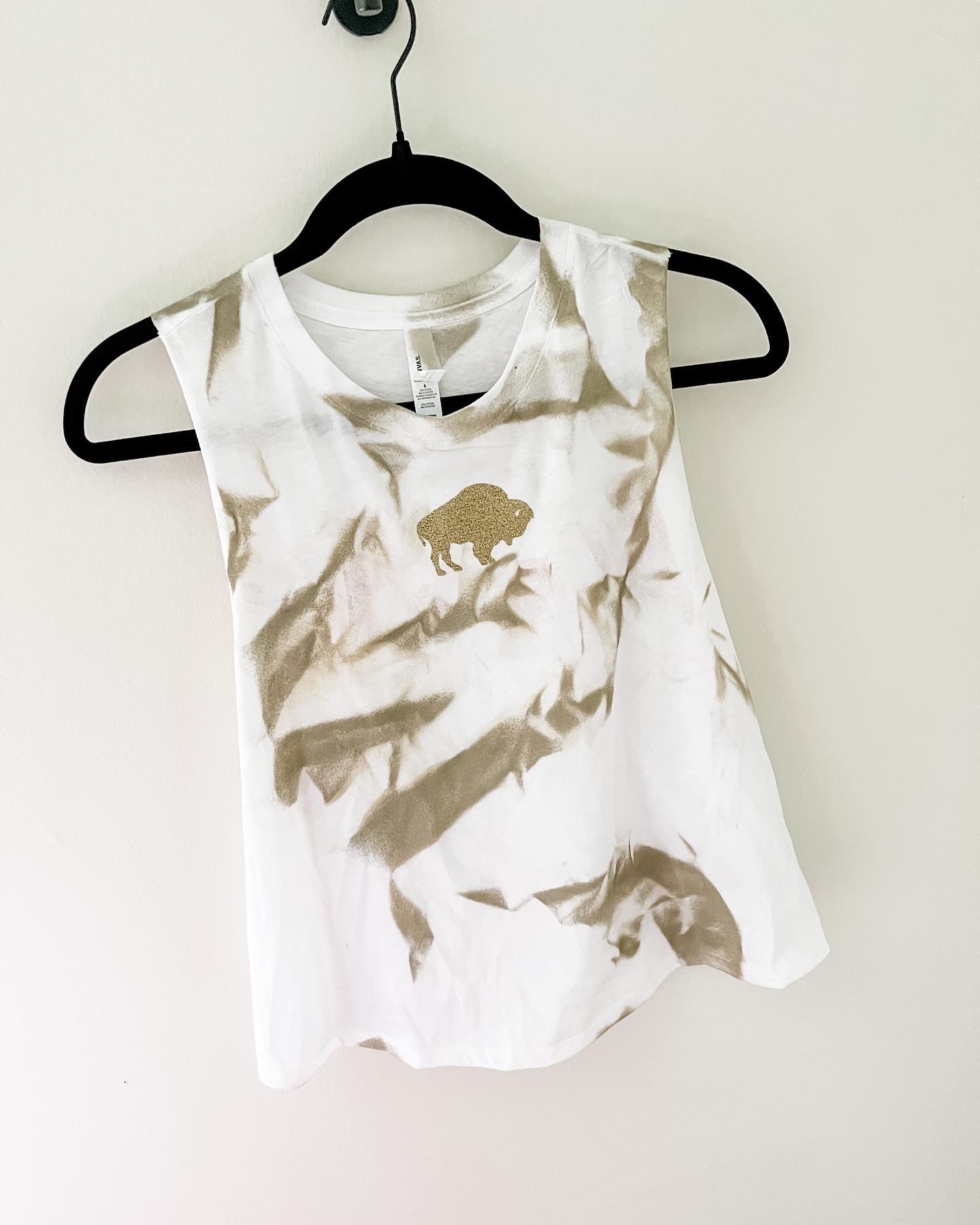 Buffalo crop tie-dye tank