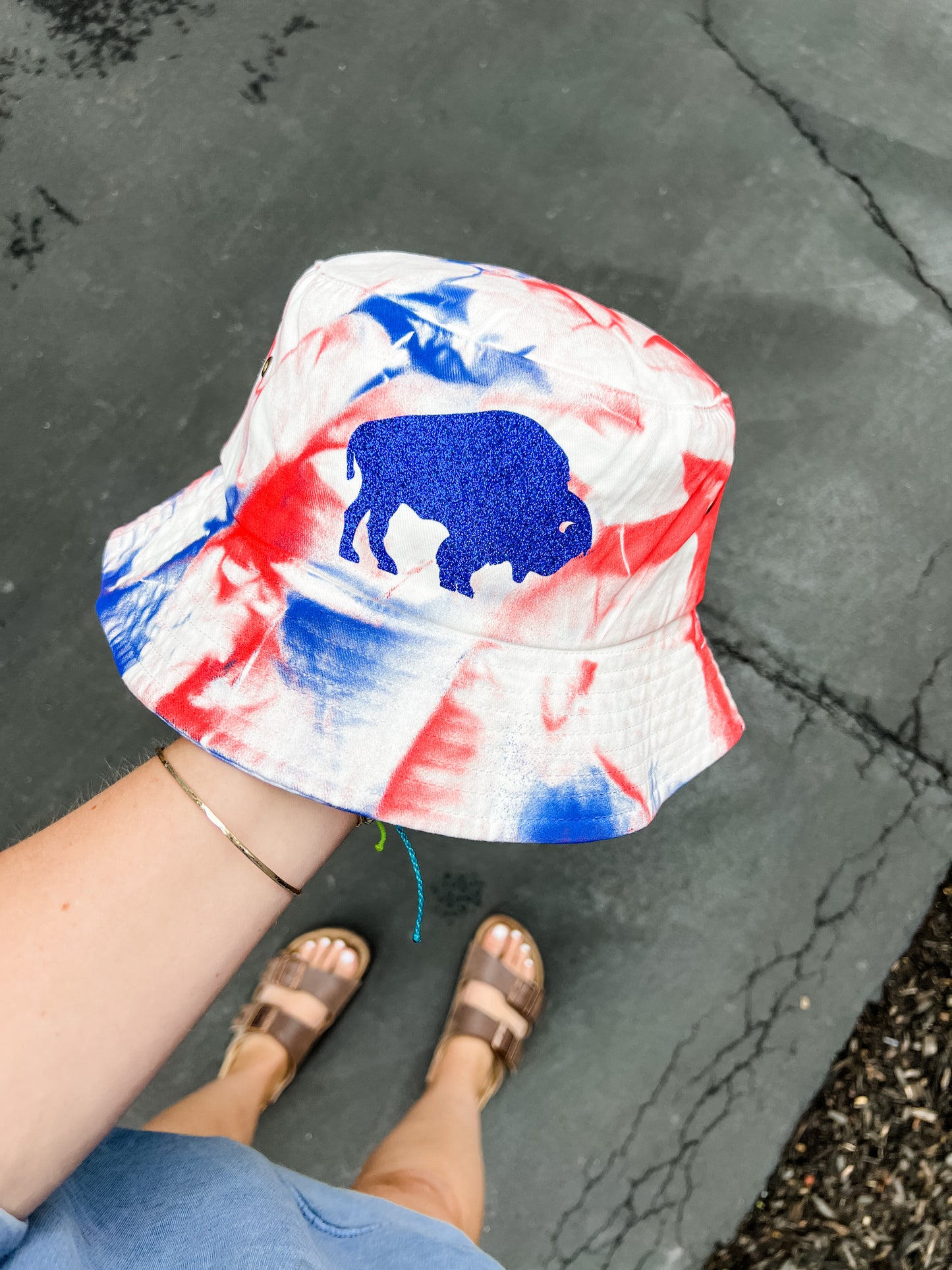 Buffalo tie-dye bucket hat, Buffalo bucket hat, Buffalo Mafia bucket hat