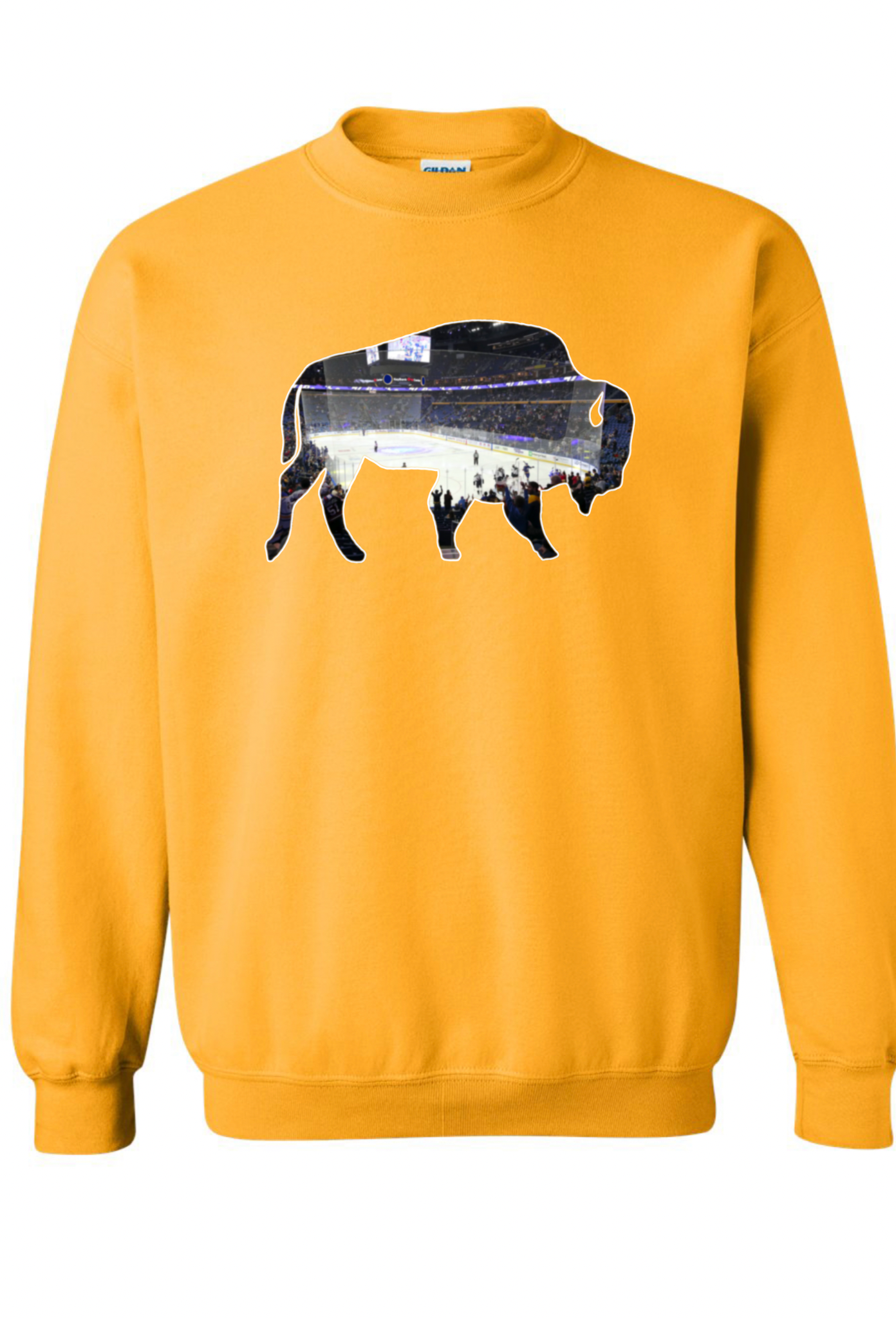 Hockey fan forever Buffalo arena crewneck