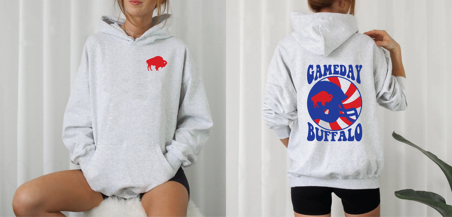 Gameday Buffalo hoodie, Buffalo gameday hoodie, Buffalo Football Hoodie