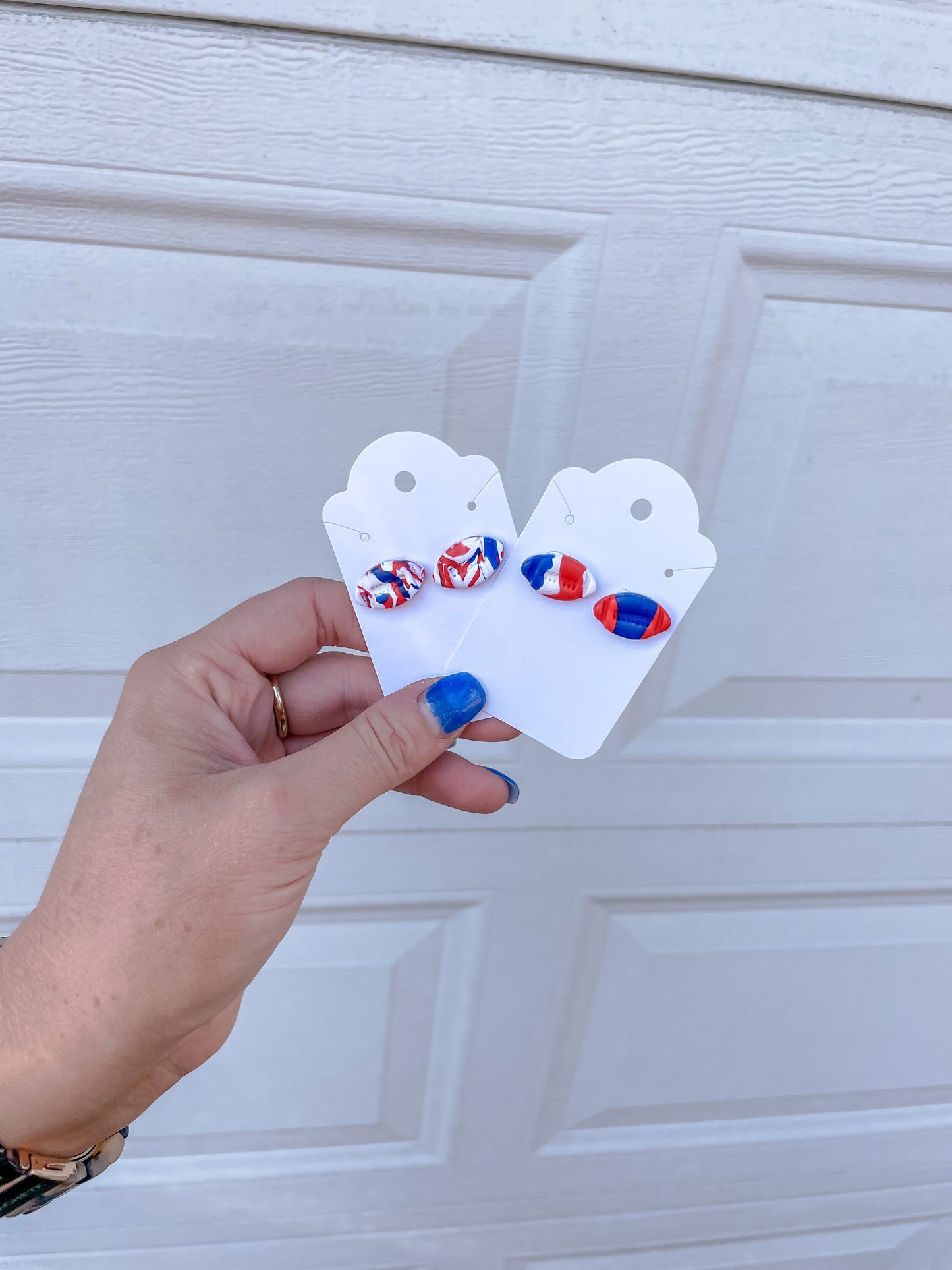 Buffalo Football Studs, Buffalo Earrings, Buffalo Football Earrings