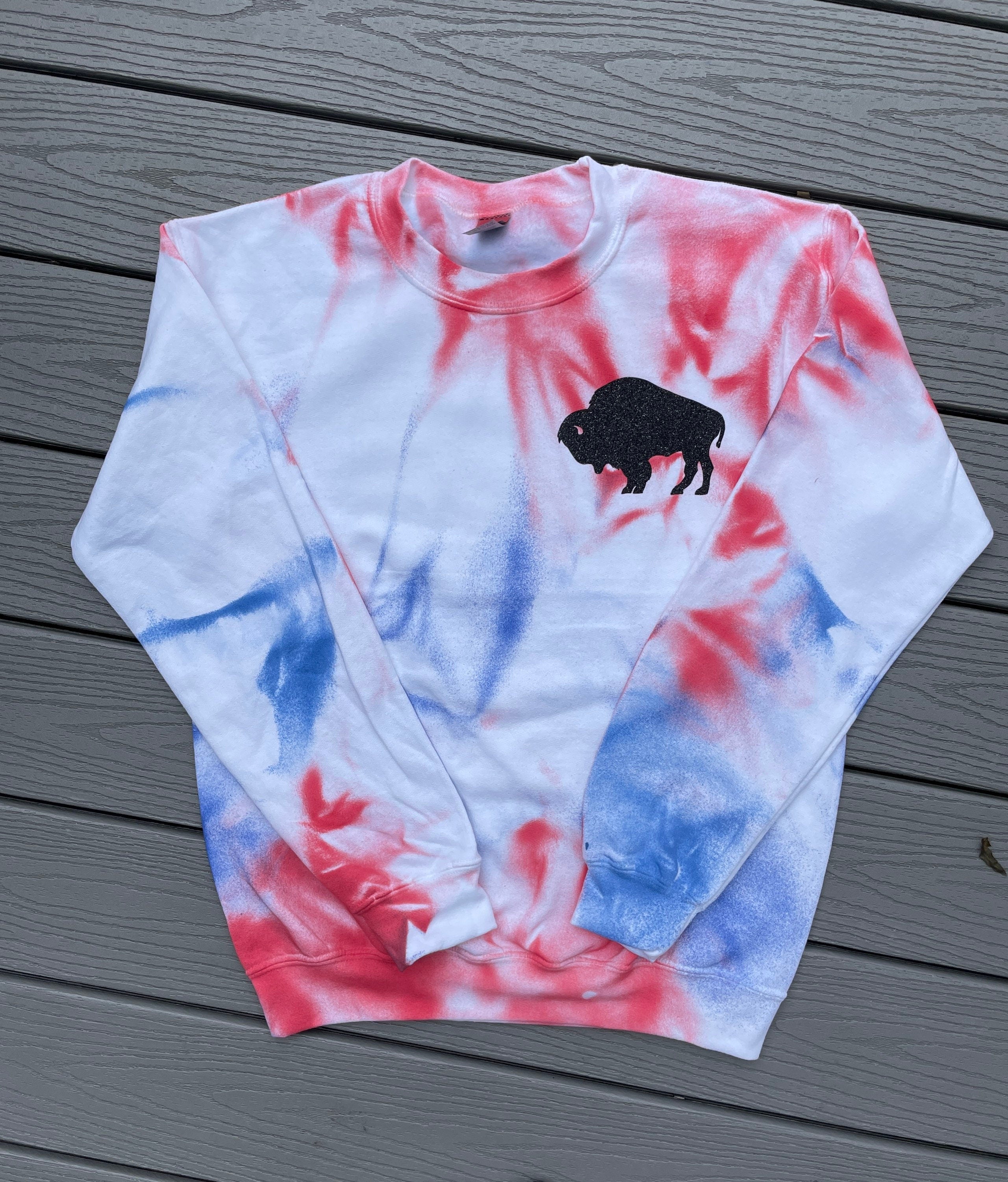 True Stitches, Buffalo Tie-Dye, Buffalo Bleach Dye