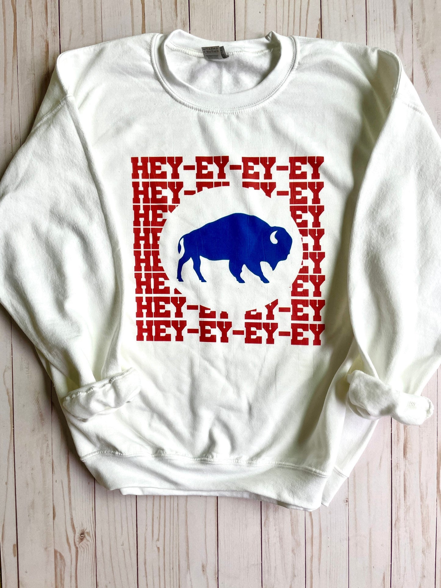 Buffalo Hey Ey Ey Ey Crewneck