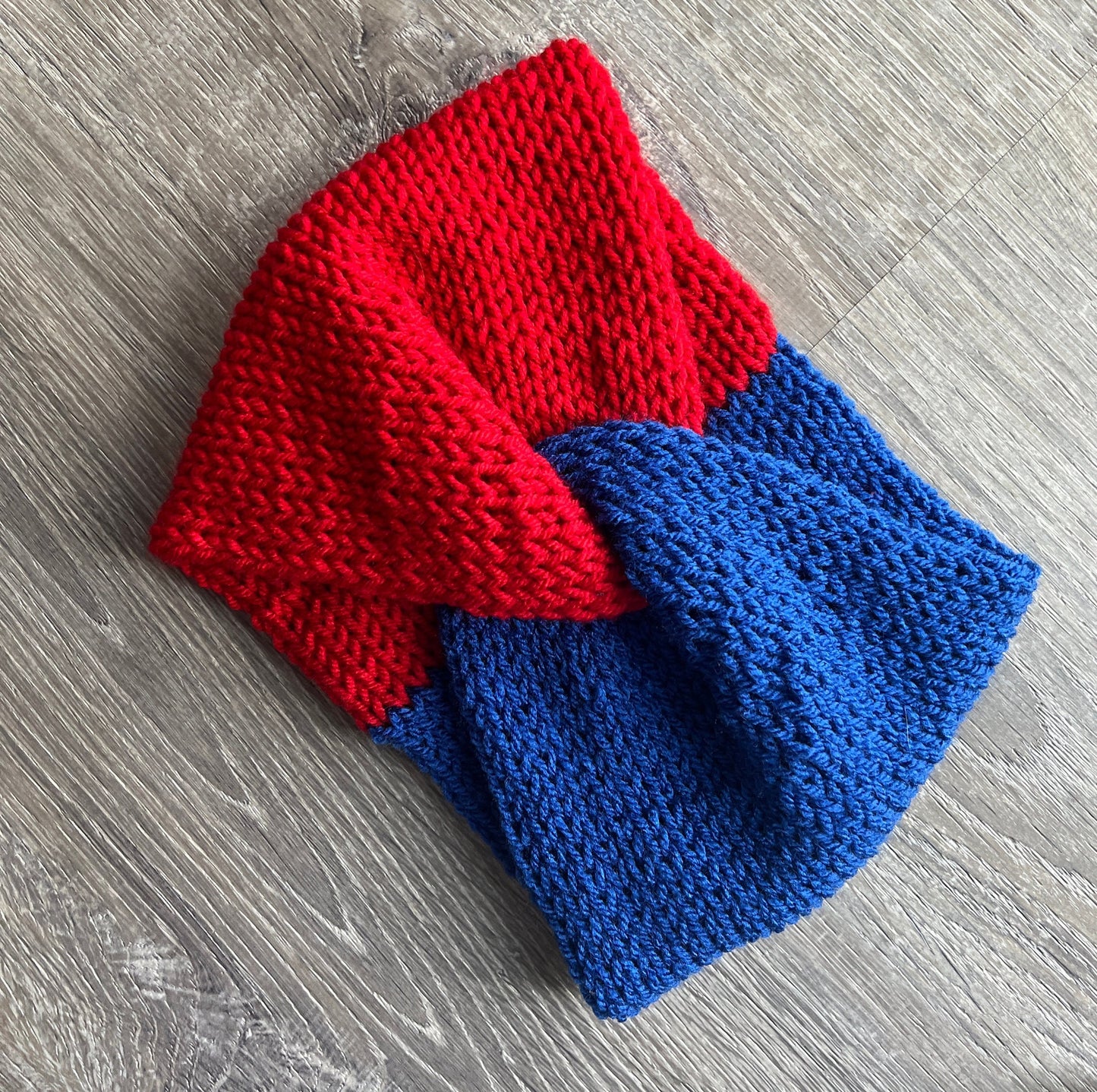 Buffalo Football Knit Twisted Earwarmer