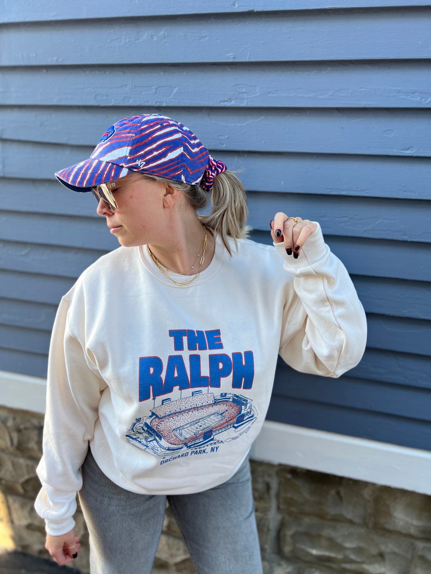 The Ralph Crewneck, The Ralph Sweatshirt, Buffalo Ralph Sweatshirt, Buffalo neutral