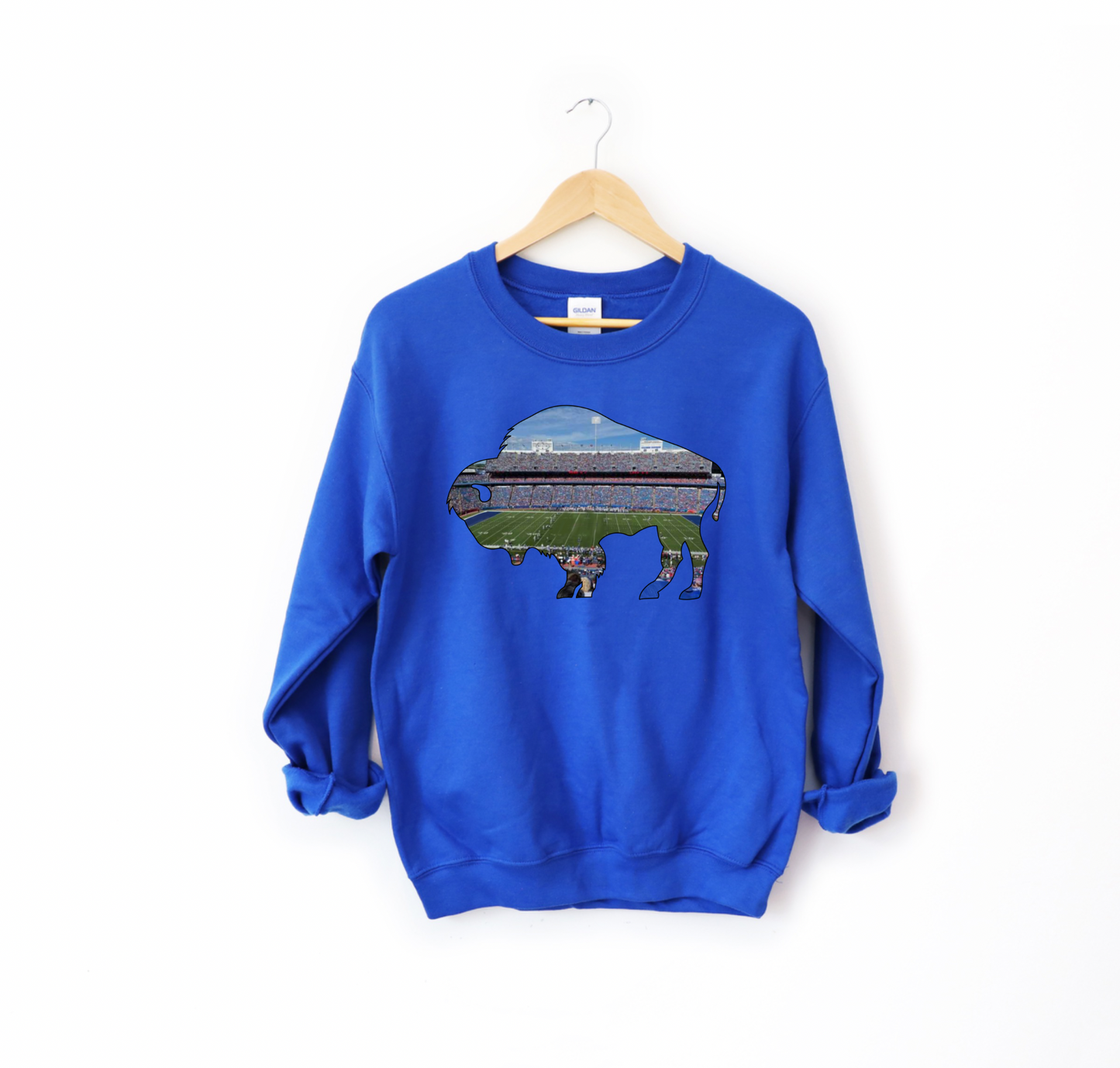 Buffalo forever fan crewneck, Buffalo fans in the stand hoodie