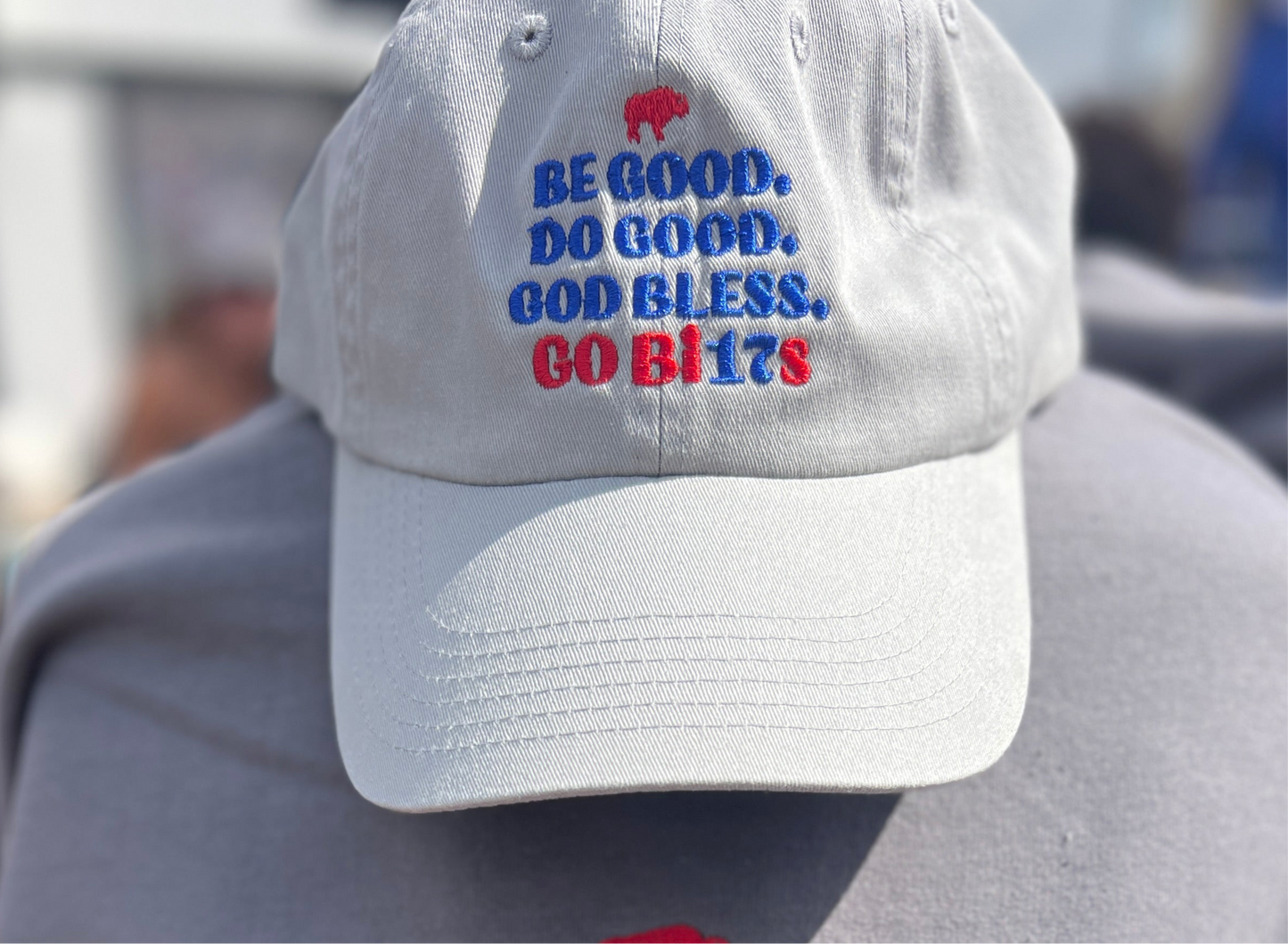 Be good, do good embroidered hat
