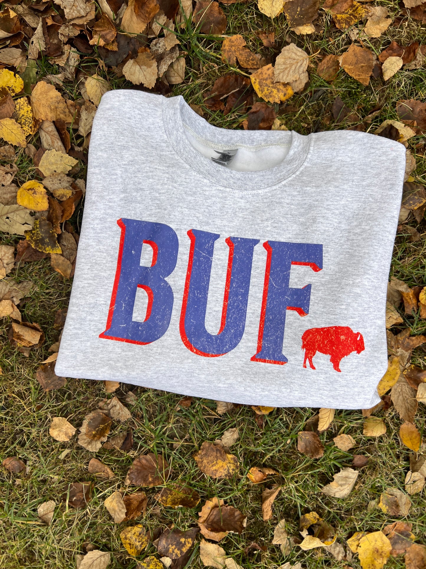 BUF crewneck, BUF sweatshirt, Buffalo