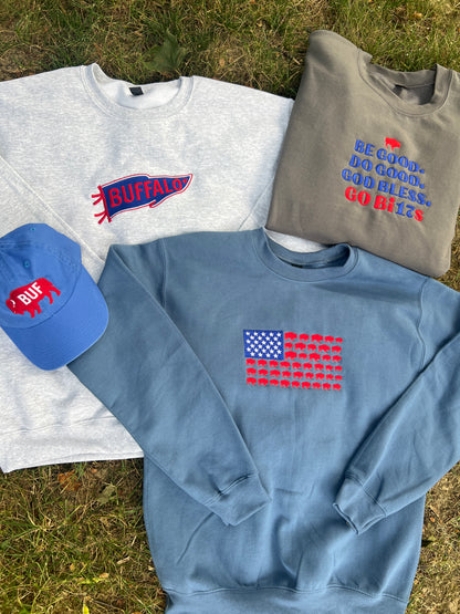 Buffalo Americana Embroidered Crew