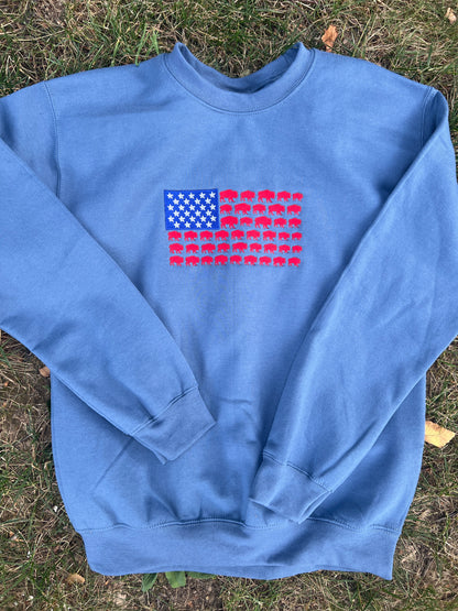 Buffalo Americana Embroidered Crew
