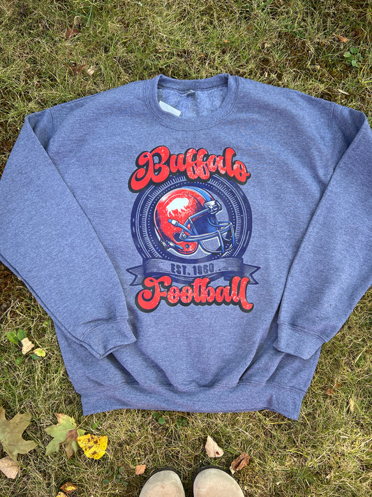 Buffalo Football sweatshirt, Buffalo 1960, Buffalo NY