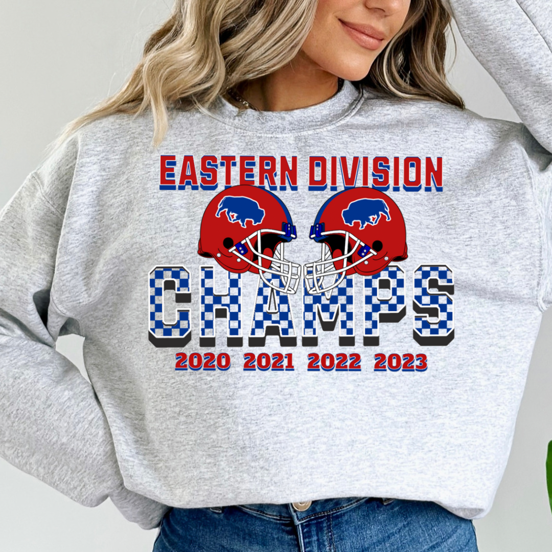 Buffalo East Division Champs crewneck