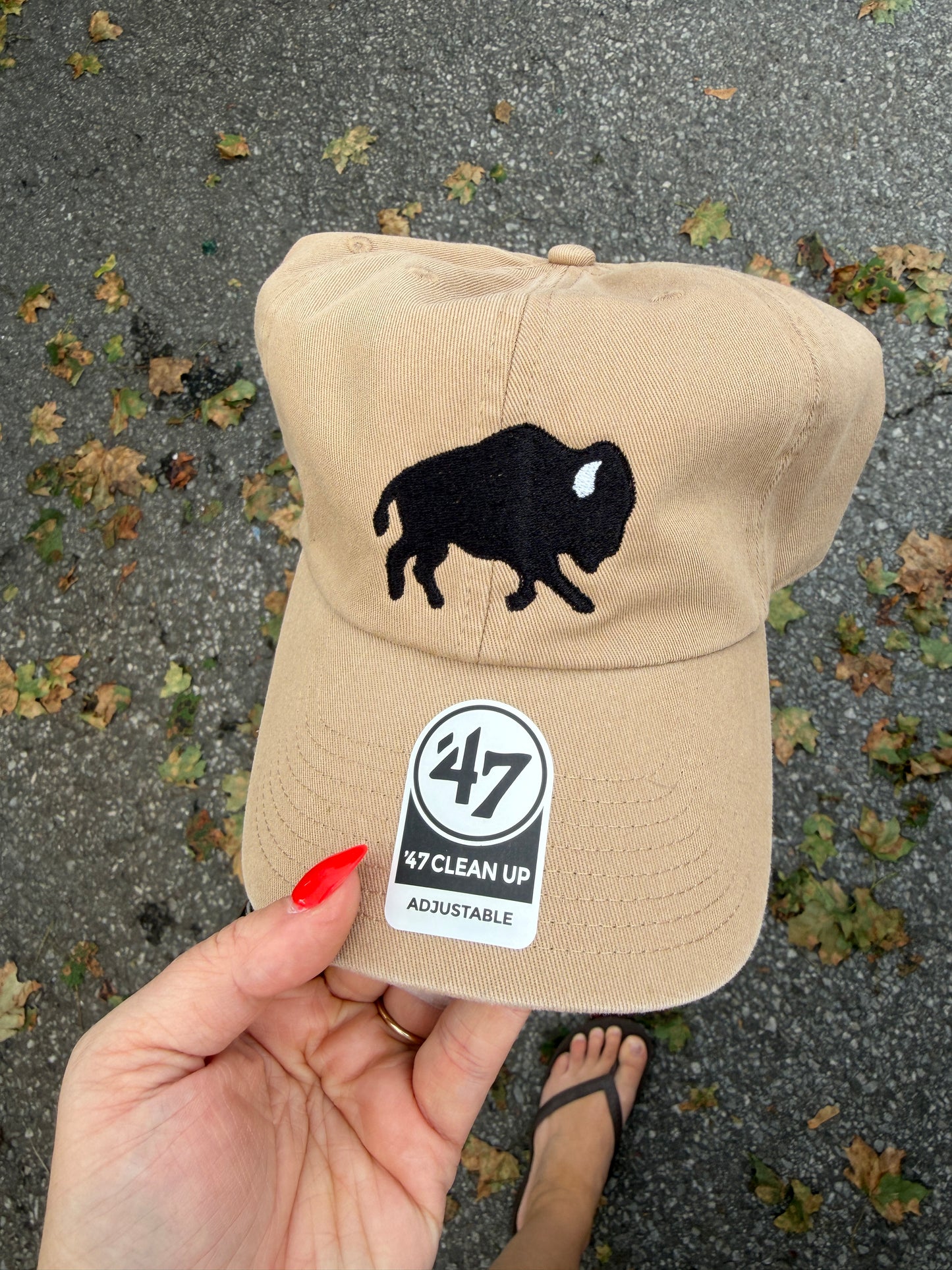 47 Brand Embroidered Hat Buffalo Neutral
