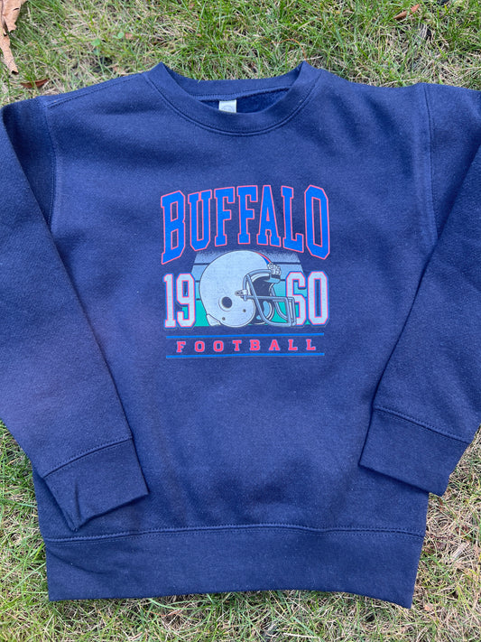 Buffalo Football Toddler & Youth Navy Crew