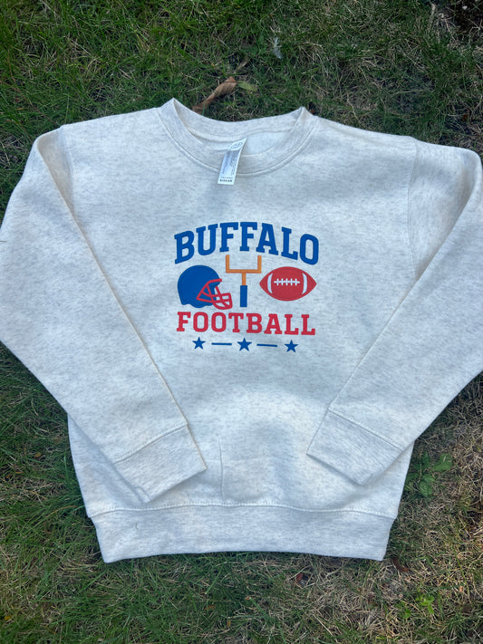 Buffalo toddler/youth old school crewneck