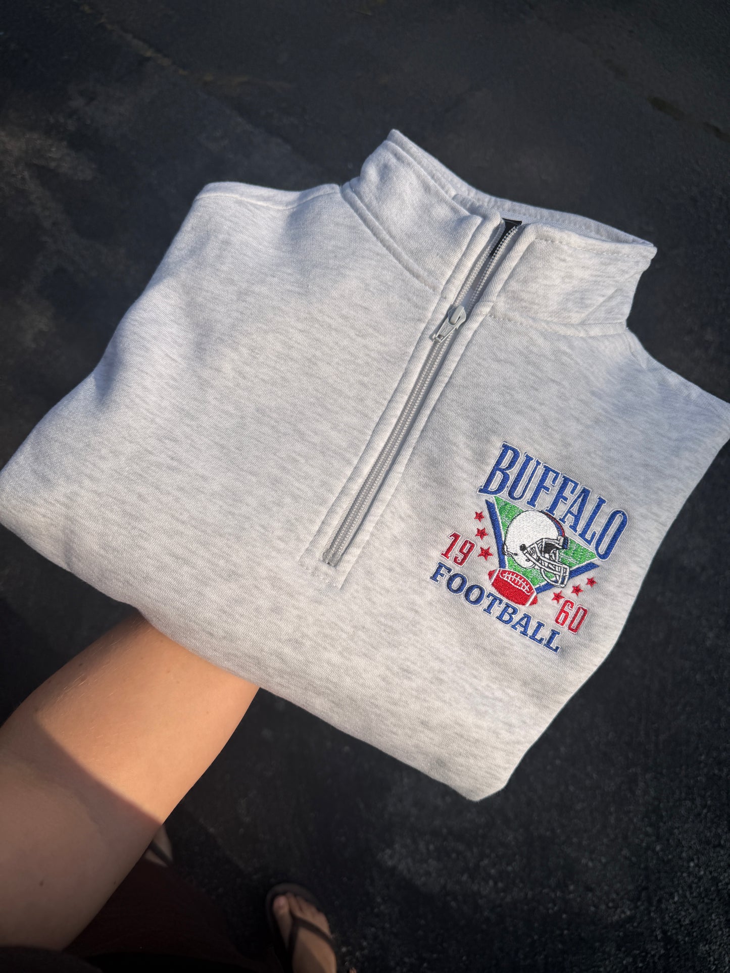 Buffalo Football 1/4 Zip