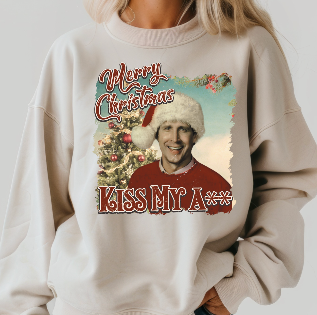 Griswold postcard crewneck