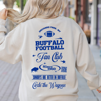 Buffalo Shout Song QR Code fan hoodie, Buffalo crewneck, Buffalo Football fan