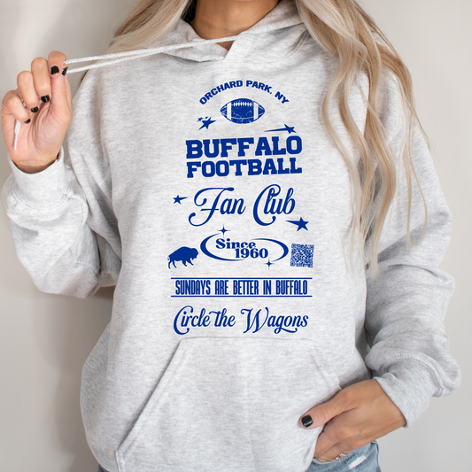 Buffalo Shout Song QR Code fan hoodie, Buffalo crewneck, Buffalo Football fan