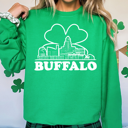 Buffalo St. Patrick's Day Crewneck, Buffalo St. Pats