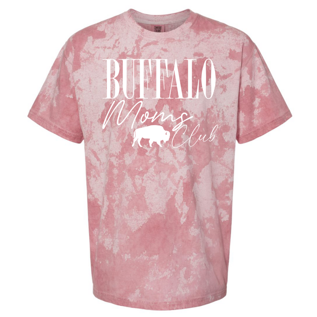 Buffalo moms club tie-dye shirt