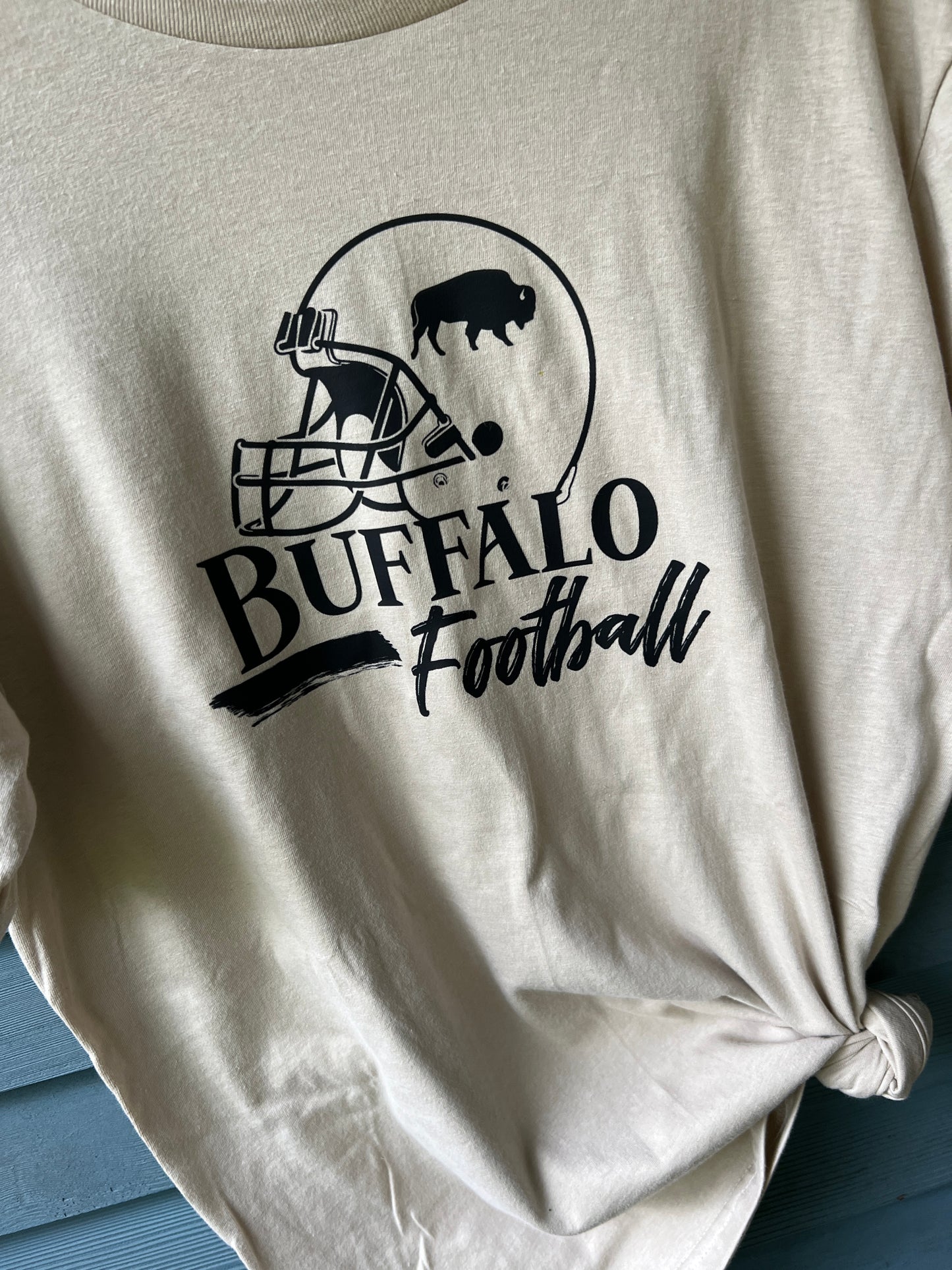 Buffalo football neutral tee