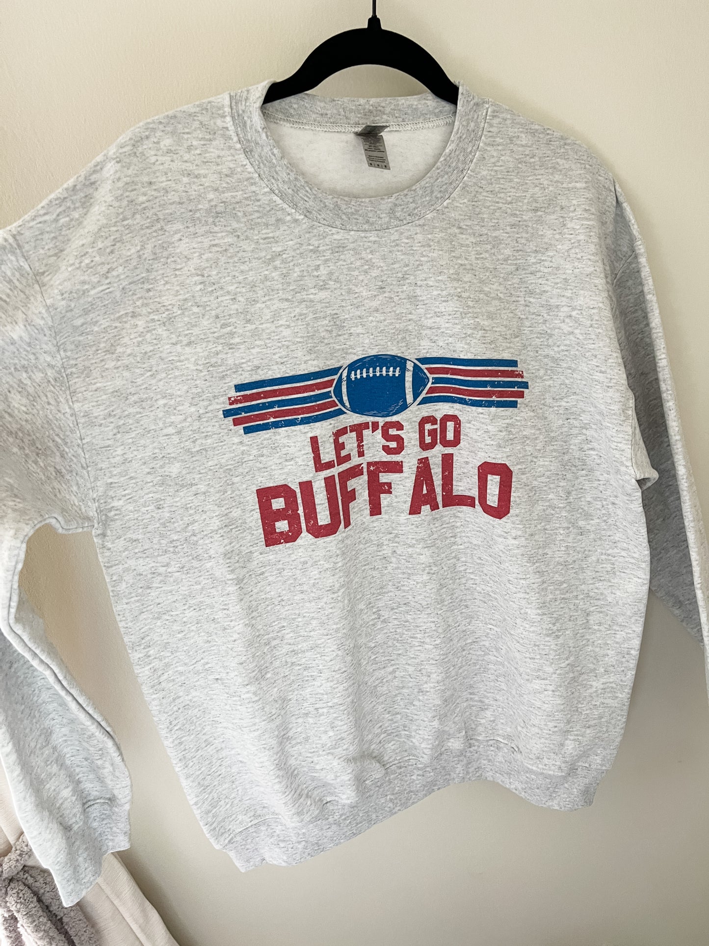 Let’s Go Buffalo Crewneck, Buffalo football sweatshirt, Buffalo crewneck