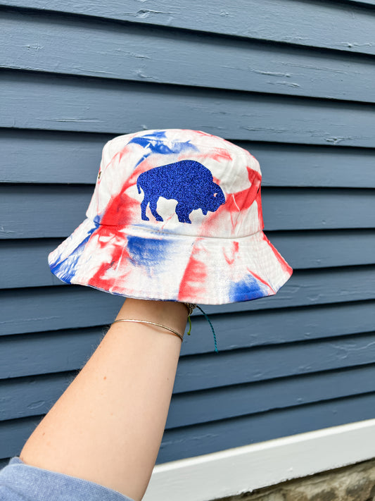 Buffalo tie-dye bucket hat, Buffalo bucket hat, Buffalo Mafia bucket hat