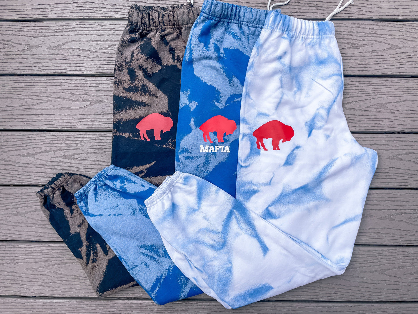 Buffalo Tie-Dye Joggers