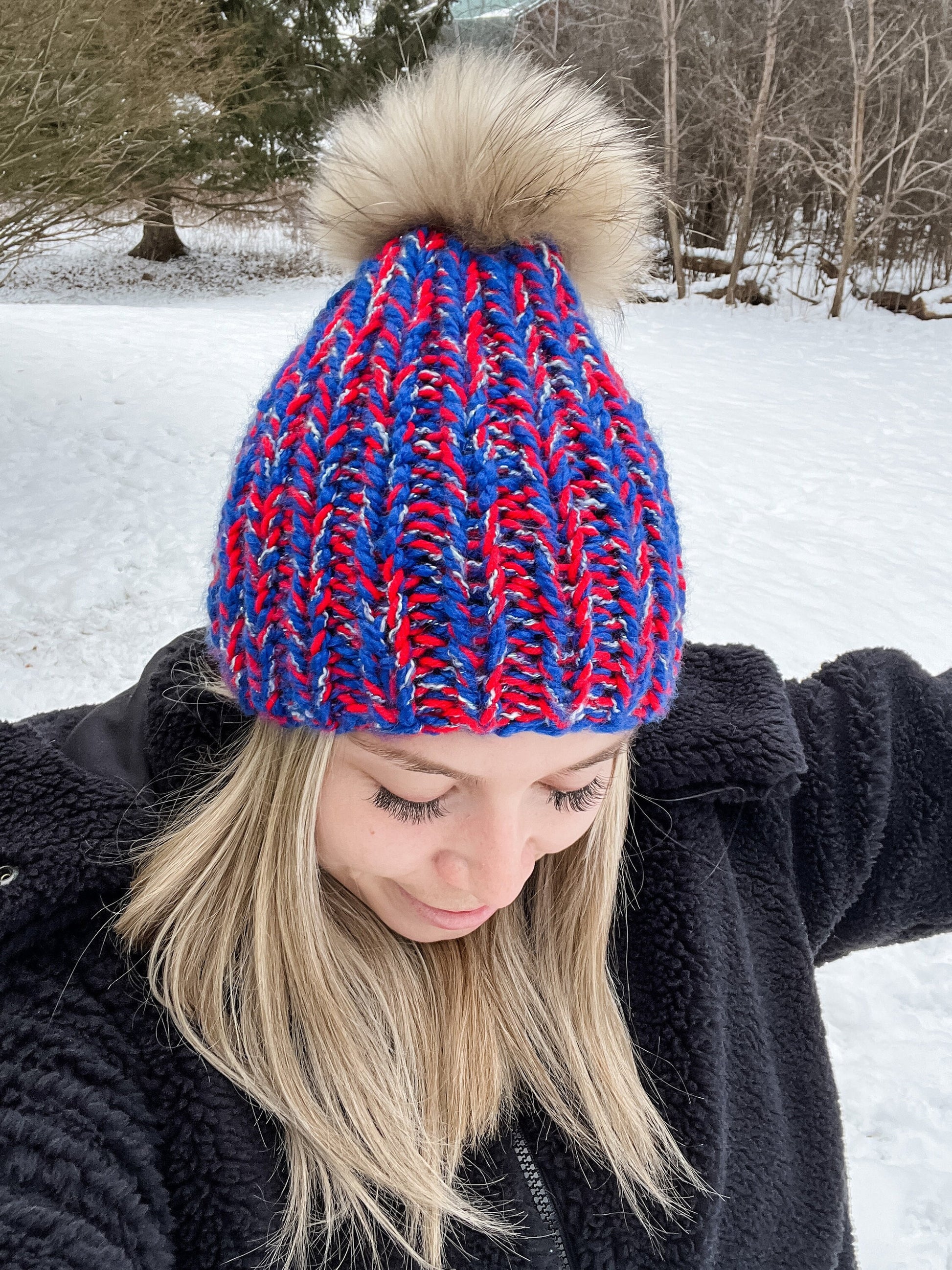 Buffalo beanie, Buffalo glitter beanie, Buffalo winter hat – True Stitches