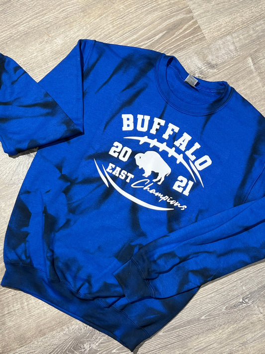 Buffalo East Champs Tie-Dye Crewneck