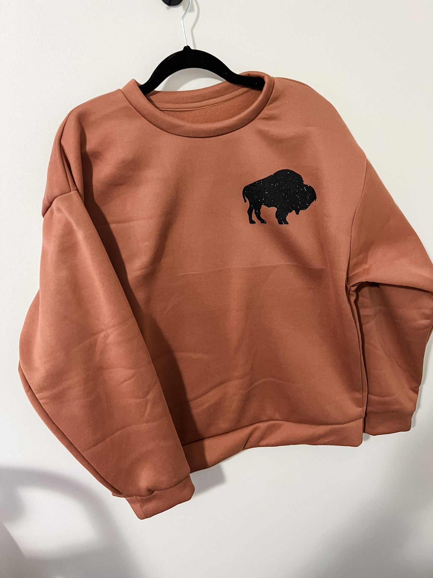 Buffalo Neutral Glitter Sweatshirt