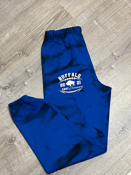 Buffalo Tie-Dye Football Sweatpants