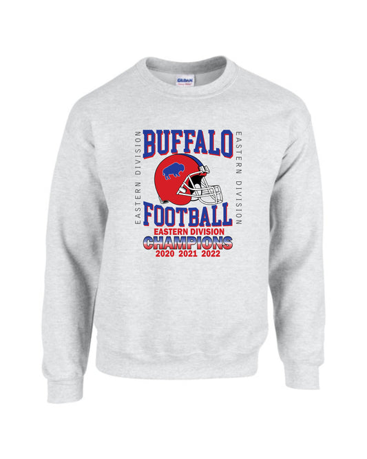 Buffalo East Division Champions Crewneck, Buffalo football sweatshirt