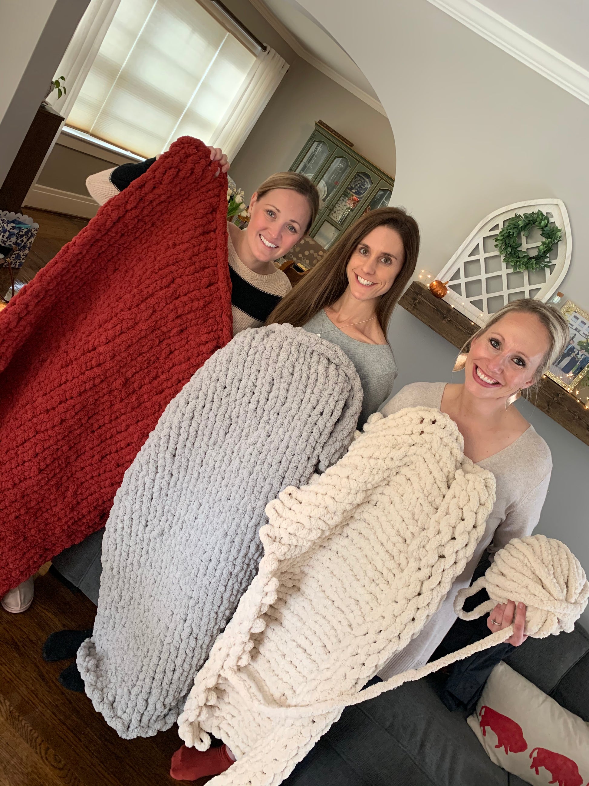 NEW* DIY-To-Go! Chunky Knit Blanket Kit! Kits are limited and only  available while supplies last. Order now, two colors have already sold out!  Chunky, By AR Workshop Rochester
