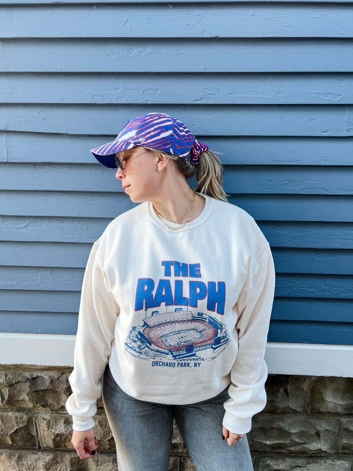 The Ralph Crewneck, The Ralph Sweatshirt, Buffalo Ralph Sweatshirt, Buffalo neutral