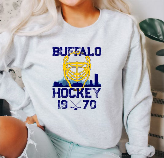 Buffalo hockey vintage crewneck
